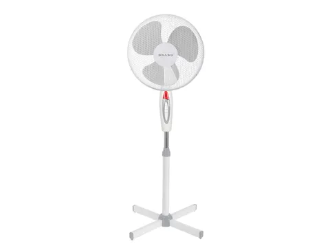 Ventilateur sur pied BRASQ F300 Ø 40cm blanc