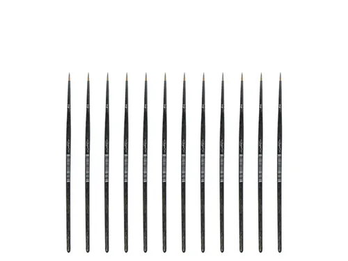 Penseel Kangaro Serie 340 rond Nr. 1 synthetisch doos 12 stuks