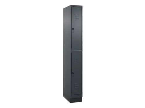 dubbeldekse locker,HxBxD 1950x250x500mm,1x2vak.,vak B 250mm