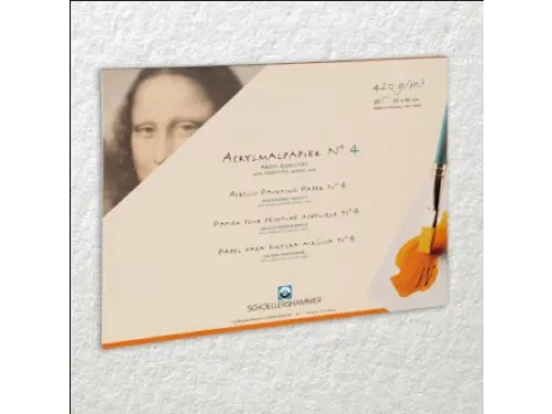 Acrylverfpapier 50x65cm 420g/m2 pak 25 vel VF5003423
