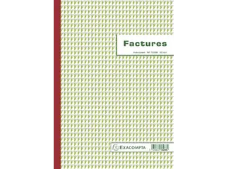 Exacompta Facturen, Ft 29,7 X 21 Cm, Tripli, Franstalig - 1