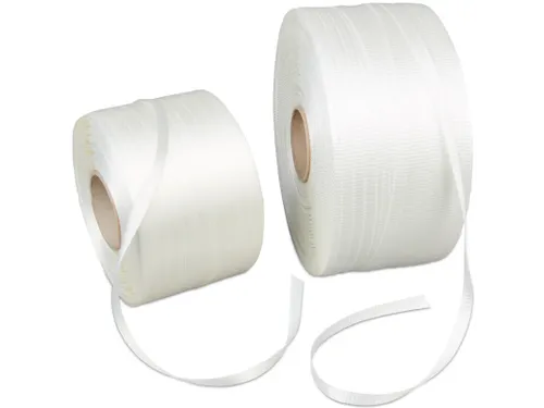 Omsnoeringsband Textiel 13.0x0.80mmx1100mtr Wit