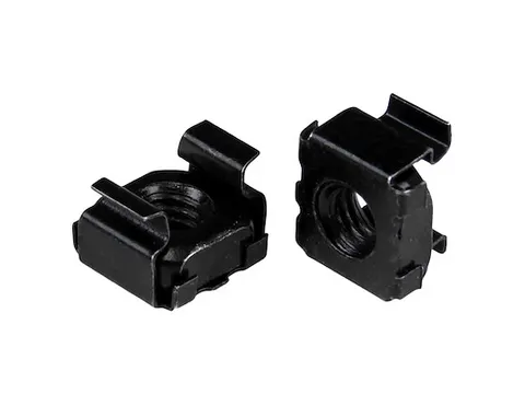 M6 kooimoeren voor serverkast en rack 100 stuks pak zwart