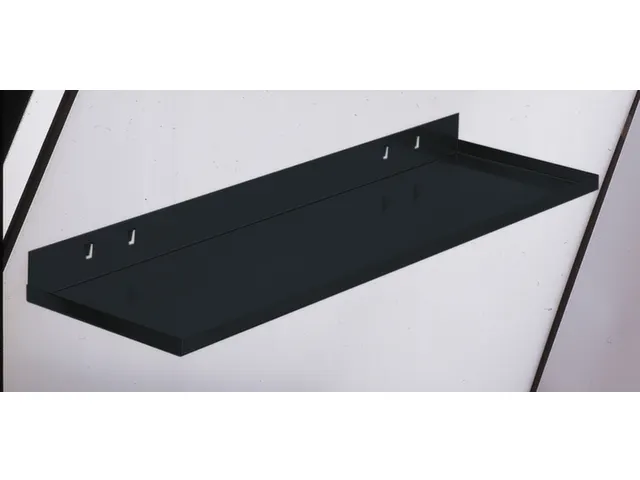 tablette p. plaque de rangement perforée lxP 350x125mm RAL7016
