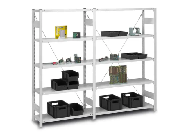 ESD-stelling,grondveld,HxBxD 2000x1060x535mm,vakl. 140kg