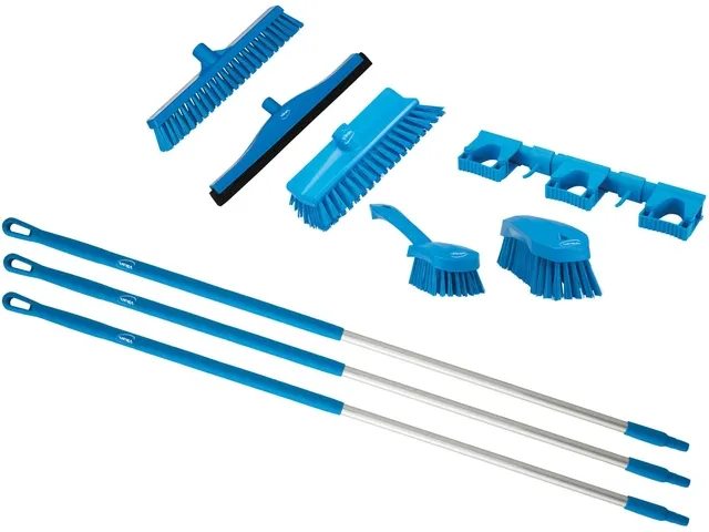 Kit de démarrage Vikan Hygiène lot pour la restauration 9 pièces Bl