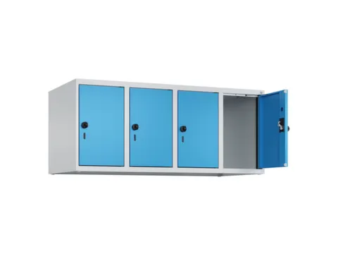 opzetkast,v. locker,4vak.,vak B 300mm,HxBxD 500x1200x500mm