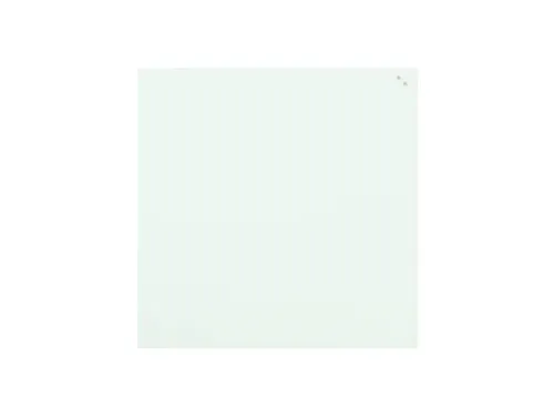 Glasmagneetbord Naga 100x100cm wit