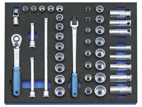 2005 CT2-D 30 Dopsleutelassortiment 3/8 inch in controlemodule,43-deli