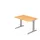 In hoogte verstelbaar bureau,HxBxD 680-850x1200x800mm,blad beuken