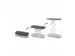 Beursbalie Counter BounceUp 100x80x40cm Zwart blad