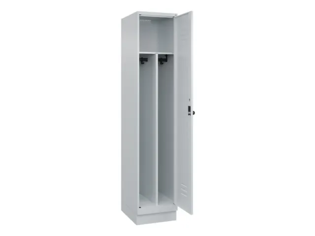 locker voor scheiding van kleding,HxBxD 1950x400x500mm,1vak