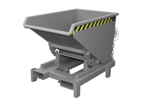 Zwaarlast-kiepbak,HxLxB 970x1260x805mm,0,3m³,draagverm. 4000kg,RAL700