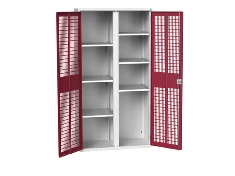 universele kast,HxBxD 2000x1050x550mm,6xStalen bodem,scheidingswand