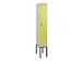 locker voor scheiding van kleding,HxBxD 2120x300x500mm,1vak