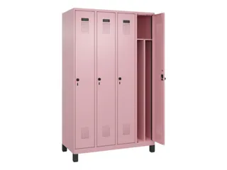 locker voor scheiding van kleding,HxBxD 1950x1200x500mm,4vak - 1