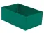 Inzetbak HxLxB 63x162x108mm Polystyreen Groen 50 stuks