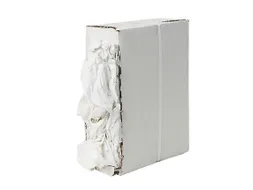 Witte Tricot Poetslappen 2e Kwaliteit 10kg Doos