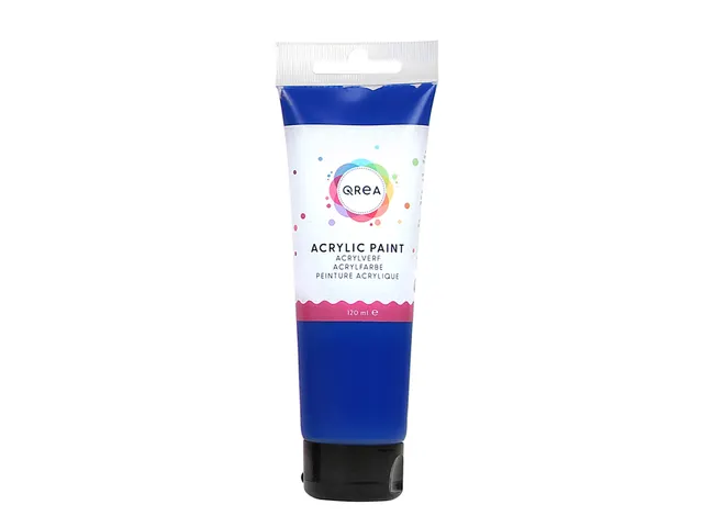 Acrylverf Qrea 120 ml phtalo blauw