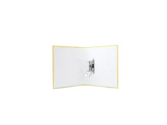 Classeur à levier polypropylène dos de 50mm - A4 - Jaune