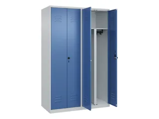PBM-locker,HxBxD 1850x1200x500mm,4vak,vak B 300mm,draaigrendel - 2