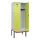 locker met bank,HxBxD 2120x800x815mm,2vak,vak B 400mm,cilinderslot