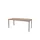 Domino Basic Tafel Vaste Hoogte 180x80 honey castello zwart 4-poots