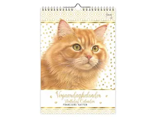 Verjaardagskalender Franciens Katten "Jeroen" A4 - 2