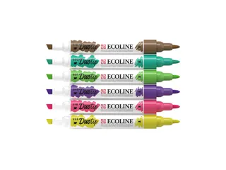 Duotip Talens Ecoline set à 6 stuks botanisch - 3
