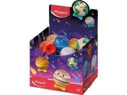Puntenslijper Maped Planet display à 24 stuks assorti