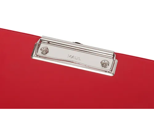 Klembord MAUL PVC folie Rood A4 staand