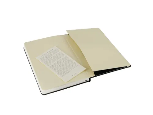 Notitieboek Moleskine large 130x210mm ruit 5x5mm hard cover zwart