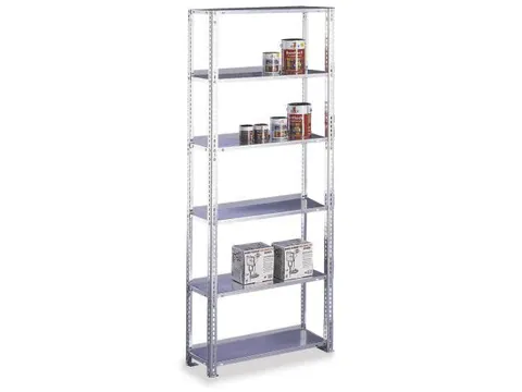 magazijnstelling,grondveld,HxBxD 1850x754x304mm,vaklast 80kg