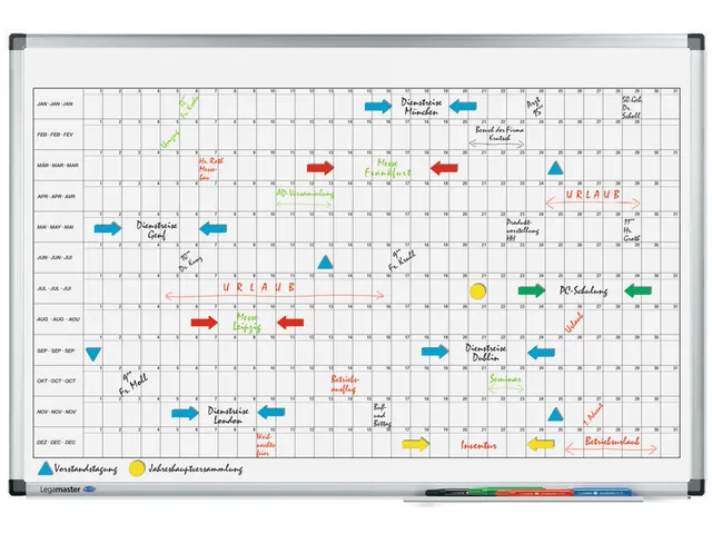 PREMIUM jaarplanner 60x90 cm horizontaal