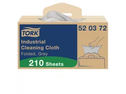 Reinigingsdoek Tork Industrial W7 handy box 210 vel grijs 520372