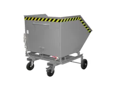 Kiepwagen voor spaanders,HxLxB 1290x1420x1340mm,1m³,draagverm. 300kg