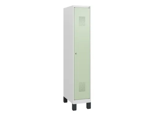 schoollocker,HxBxD 1630x300x500mm,1vak,vak B 300mm,cil.-slot,voeten