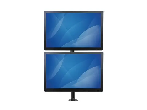 Verticale Dubbele Monitorarm 2 schermen 27inch