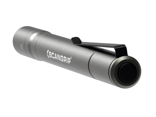 Penlamp,Behuizing Aluminium Geëloxeerd,200Lumen,Aan-/Uit-Schakelaar