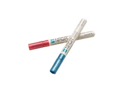 Krijtmarker 2mm Naga set a 2 st metallic blauw/rood