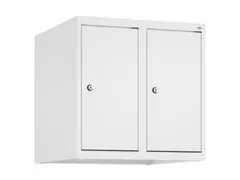 opzetkast,v. locker,2vak.,vak B 250mm,HxBxD 500x500x500mm,vleugeldeur