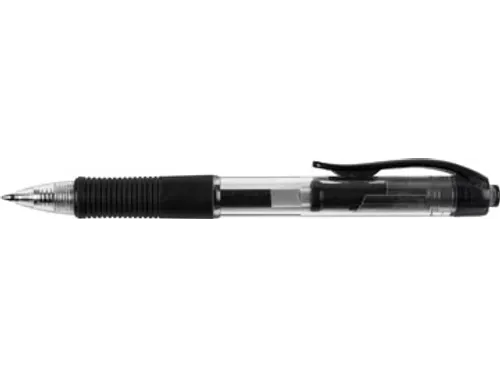 Balpen Retractable Medium Punt Zwart