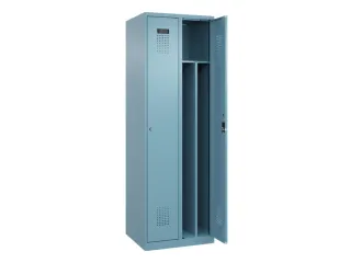 locker voor scheiding van kleding,HxBxD 1850x600x500mm,2vak - 1
