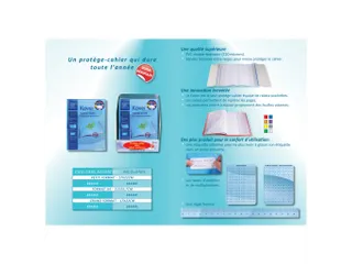 Schriftomslagen Kover transparant 17x22cm - 3