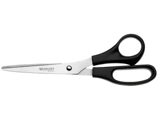 Kantoorschaar Westcott 210mm met kunststof grip rvs - 1