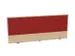 panneau de rehausse,p. table de bureau,NE-érable,BN4011-rouge