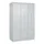 Z-garderobekast,HxBxD 1850x1200x500mm,vak B 200/400mm,cil.-slot