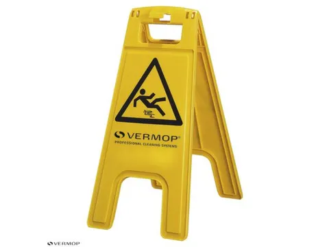 Waarschuwingsbord Kunststof Inklapbaar