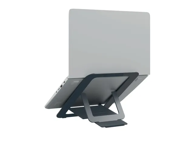 Support ordinateur portable Leitz Ergo aluminium plat réglable