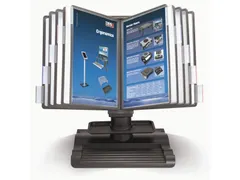 Desq 4507 Bureaustandaard met Voet 10 displaypanelen voor 20 vellen A4